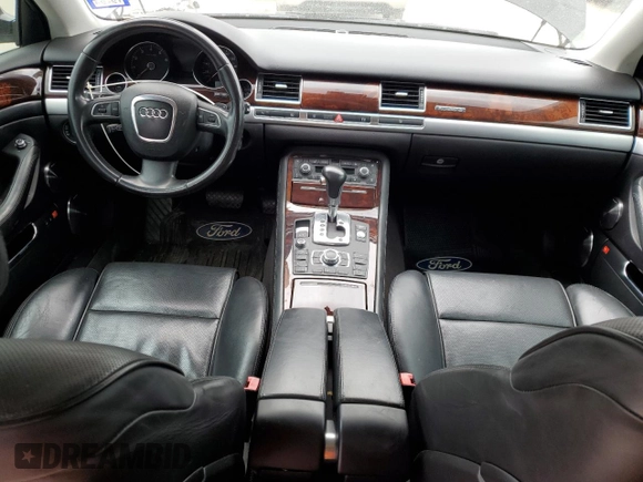 2008 Audi A8 L 4.2L with VIN WAUMV94E38N008960, listed as a Copart auction lot 71106524 with 0 mi miles and Salvage Title. Bid and sale history available at carsss.com. Image 8.