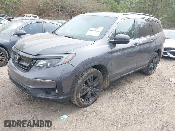 2022 Honda Pilot Special Edition with VIN 5FNYF6H26NB091391, listed as a IAAI auction lot 41685226 with 14,019 mi miles. Bid and sale history available at carsss.com. Image 17.