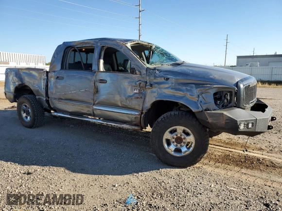 2008 Dodge Ram 2500 Laramie with VIN 3D7KS29A88G222602, listed as a Copart auction lot 71677964 with 191,183 mi miles and Salvage Title. Bid and sale history available at carsss.com. Image 4.