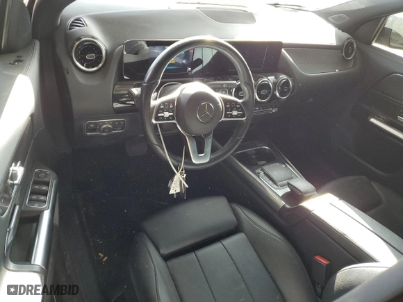 2021 Mercedes-Benz GLA with VIN W1N4N4GB3MJ279776, listed as a Copart auction lot 43966455 with 34,351 mi miles and Salvage Title. Bid and sale history available at carsss.com. Image 8.
