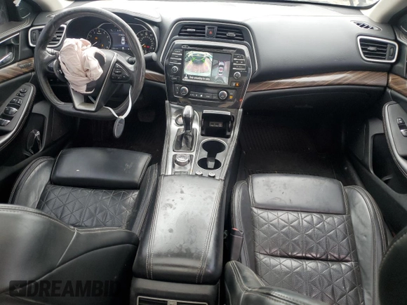 2016 Nissan Maxima SL with VIN 1N4AA6AP1GC381114, listed as a Copart auction lot 41390465 with 91,362 mi miles and Salvage Title. Bid and sale history available at DreamBid. Image 8.
