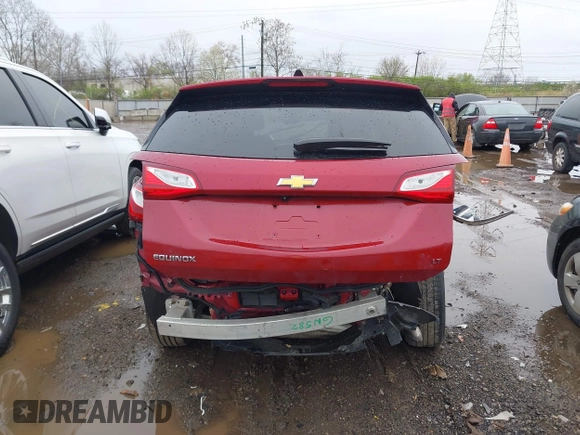 2020 Chevrolet Equinox LT with VIN 3GNAXKEV9LL100810, listed as a IAAI auction lot 41963228 with 128,290 mi miles and . Bid and sale history available at carsss.com. Image 17.