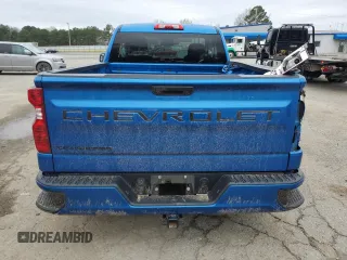 2022 Chevrolet Silverado 1500 Work Truck with VIN 3GCNAAEK3NG632724, listed as a Copart auction lot 45302405 with 38,129 mi miles and Salvage Title. Bid and sale history available at DreamBid. Image 6.