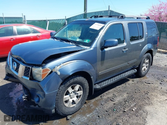 2005 Nissan Pathfinder LE with VIN 5N1AR18W85C714971, listed as a IAAI auction lot 41998680 with 212,304 mi miles and . Bid and sale history available at DreamBid. Image 17.