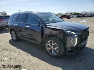 2020 Hyundai Palisade SEL with VIN KM8R4DHE5LU076034, listed as a Copart auction lot 49357385 with 92,533 mi miles and Salvage Title. Bid and sale history available at carsss.com. Image 4.