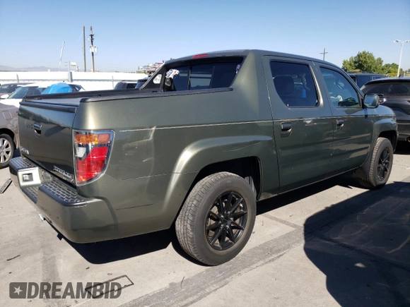 2006 Honda Ridgeline RTL with VIN 2HJYK16536H519906, listed as a Copart auction lot 74631254 with 166,030 mi miles and Salvage Title. Bid and sale history available at carsss.com. Image 3.