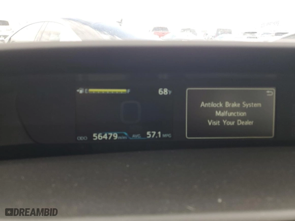 2022 Toyota Prius L Eco with VIN JTDKAMFU2N3173158, listed as a Copart auction lot 48770565 with 56,479 mi miles and Salvage Title. Bid and sale history available at carsss.com. Image 9.