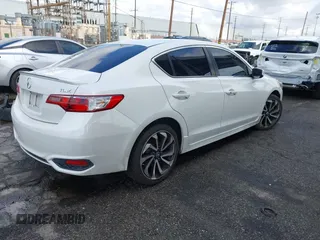 2016 Acura ILX w/Premium/A-SPEC Pkg with VIN 19UDE2F89GA004453, listed as a IAAI auction lot 41528673 with 105,156 mi miles. Bid and sale history available at carsss.com. Image 4.