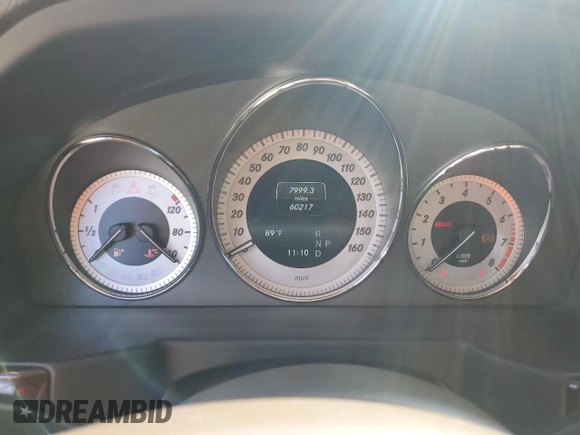 2014 Mercedes-Benz GLK 350 with VIN WDCGG5HB3EG239824, listed as a Copart auction lot 74069524 with 60,217 mi miles and Salvage Title. Bid and sale history available at DreamBid. Image 9.