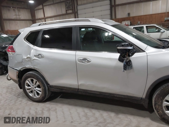 2015 Nissan Rogue SL with VIN 5N1AT2MV0FC892752, listed as a IAAI auction lot 41886666 with 101,024 mi miles and . Bid and sale history available at carsss.com. Image 6.