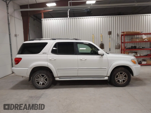 2007 Toyota Sequoia SR5 with VIN 5TDZT34A57S297566, listed as a IAAI auction lot 41549309 with 230,224 mi miles and . Bid and sale history available at DreamBid. Image 13.