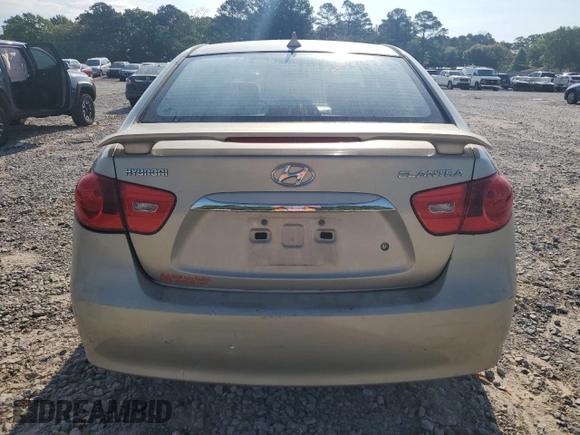 2010 Hyundai Elantra GLS z VIN KMHDU4AD0AU838680, wystawiony jako Copart lot #52559535 z przebiegiem 201 456 mil mil oraz Szkoda całkowita • Salvage title. Historia ofert i sprzedaży dostępna na DreamBid. Obrazek 6.