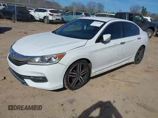2016 Honda Accord Sport with VIN 1HGCR2F54GA046664, listed as a IAAI auction lot 41411966 with 201,046 mi miles and . Bid and sale history available at DreamBid. Image 17.