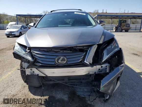 2017 Lexus RX with VIN 2T2BZMCA8HC058882, listed as a Copart auction lot 52441805 with 109,113 mi miles and Salvage Title. Bid and sale history available at carsss.com. Image 5.