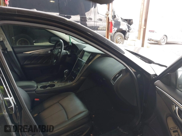 2016 Infiniti Q50 2.0t Premium with VIN JN1CV7AR5GM251834, listed as a IAAI auction lot 41886327 with 115,414 mi miles. Bid and sale history available at carsss.com. Image 5.