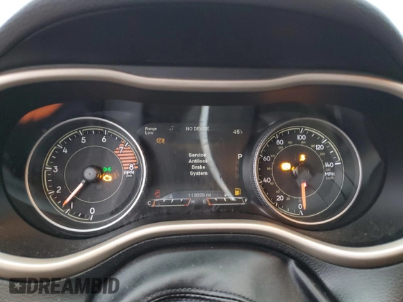 2016 Jeep Cherokee Limited with VIN 1C4PJMDS4GW175874, listed as a Copart auction lot 46816385 with 119,699 mi miles and Salvage Title. Bid and sale history available at DreamBid. Image 9.