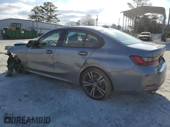 2023 BMW 3 Series 330e xDrive with VIN 3MW39FS0XP8D01410, listed as a Copart auction lot 45859165 with Not Provided miles and Salvage Title. Bid and sale history available at carsss.com. Image 2.