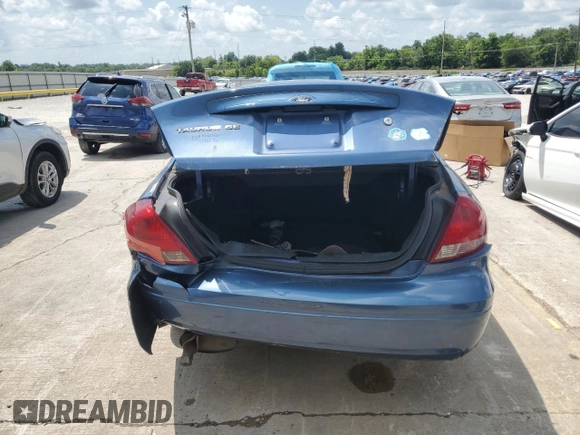 2004 Ford Taurus SE with VIN 1FAFP532X4A191920, listed as a Copart auction lot 61607075 with 129,996 mi miles and Non repairable. Bid and sale history available at DreamBid. Image 6.