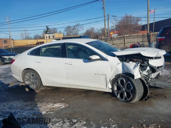 2023 Chevrolet Malibu LT with VIN 1G1ZD5ST3PF117300, listed as a IAAI auction lot 41424658 with 27,465 mi miles and . Bid and sale history available at DreamBid. Image 13.