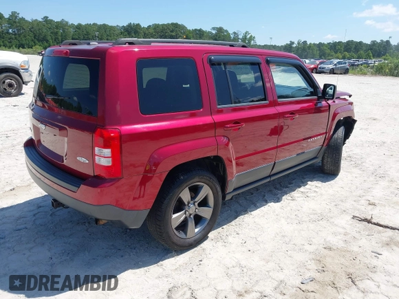 2015 Jeep Patriot High Altitude с VIN 1C4NJRFB4FD290759, выставлен на аукционе IAAI как лот 42545427 с пробегом 131 199 миль миль и . История ставок и продаж доступна на DreamBid. Изображение 4.