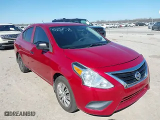 2015 Nissan Versa SV with VIN 3N1CN7AP5FL840101, listed as a IAAI auction lot 41818458 with 156,203 mi miles. Bid and sale history available at carsss.com. Image 1.