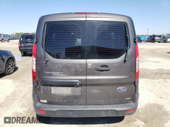 2021 Ford Transit Connect XL with VIN NM0GS9E29M1483542, listed as a Copart auction lot 44517225 with 81,500 mi miles and Salvage title. Bid and sale history available at DreamBid. Image 6.