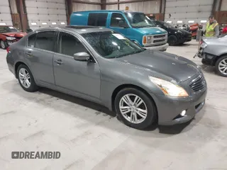 2013 Infiniti G37 Sedan x with VIN JN1CV6AR4DM763977, listed as a IAAI auction lot 41964337 with 128,646 mi miles. Bid and sale history available at carsss.com. Image 1.