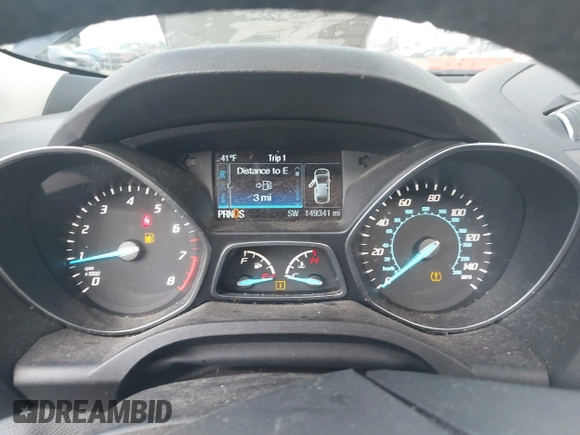 2015 Ford Escape Titanium with VIN 1FMCU9J96FUC11476, listed as a IAAI auction lot 41967914 with 149,341 mi miles. Bid and sale history available at carsss.com. Image 7.