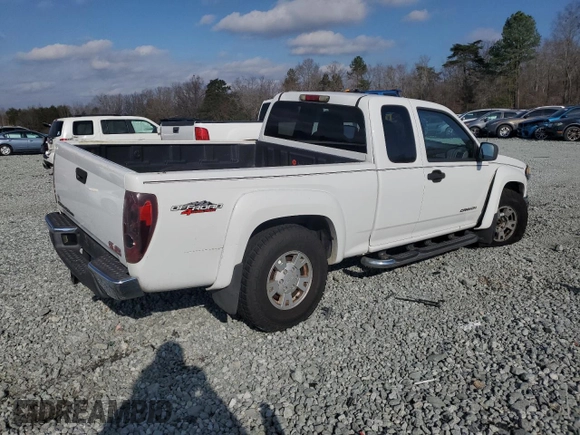 2005 GMC Canyon SLE Z71 with VIN 1GTDT196658160205, listed as a Copart auction lot 85225514 with 144,361 mi miles and Salvage Title. Bid and sale history available at carsss.com. Image 3.