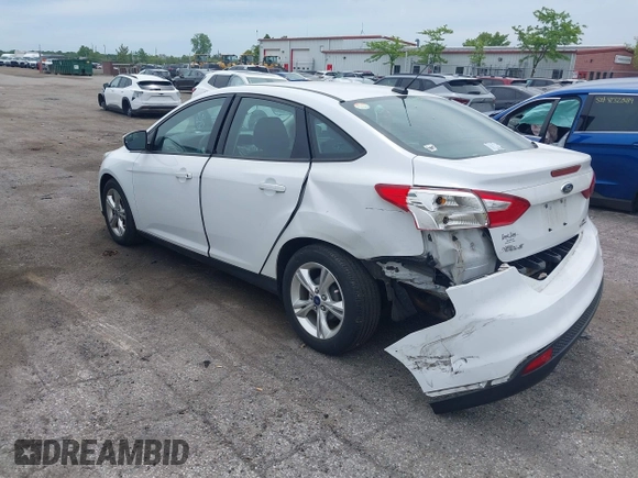 2013 Ford Focus SE with VIN 1FADP3F24DL380185, listed as a IAAI auction lot 42312998 with Not provided miles and . Bid and sale history available at DreamBid. Image 3.