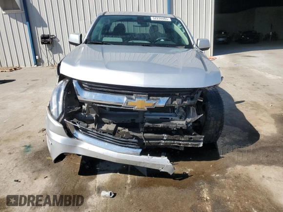 2020 Chevrolet Colorado 2WD Work Truck with VIN 1GCGSBEN9L1101254, listed as a Copart auction lot 52234485 with 82,211 mi miles and Non repairable. Bid and sale history available at DreamBid. Image 5.