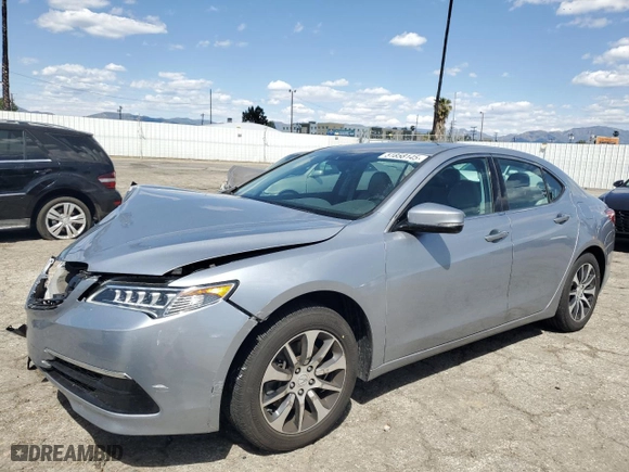2016 Acura TLX Tech with VIN 19UUB1F57GA009059, listed as a Copart auction lot 51858145 with 75,650 mi miles and Salvage Title. Bid and sale history available at carsss.com. Image 1.