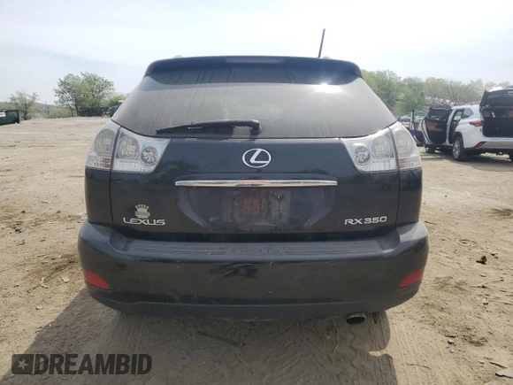 2008 Lexus RX 350 with VIN 2T2HK31U78C074755, listed as a Copart auction lot 54092255 with 200,837 mi miles and Salvage Title. Bid and sale history available at DreamBid. Image 6.