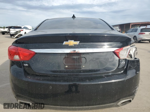 2016 Chevrolet Impala LTZ z VIN 2G1145S36G9179215, wystawiony jako Copart lot #48737165 z przebiegiem 89 873 mil mil oraz Szkoda całkowita • Salvage title. Historia ofert i sprzedaży dostępna na DreamBid. Obrazek 6.