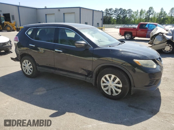2014 Nissan Rogue SV with VIN 5N1AT2MT7EC859230, listed as a Copart auction lot 52878825 with 183,399 mi miles and Salvage Title. Bid and sale history available at carsss.com. Image 4.