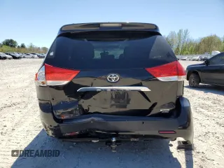 2013 Toyota Sienna XLE with VIN 5TDDK3DC4DS052588, listed as a Copart auction lot 54861335 with 122,966 mi miles and Clean title. Bid and sale history available at DreamBid. Image 6.