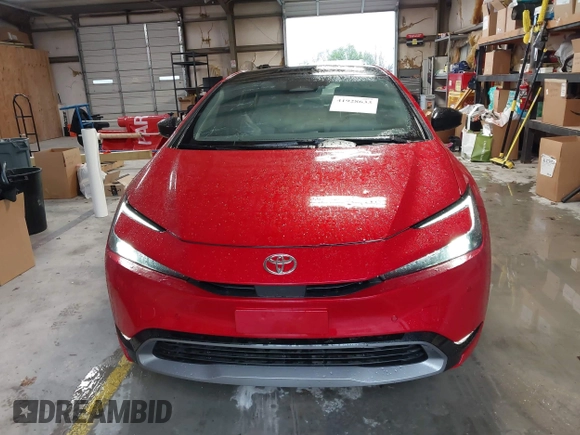 2024 Toyota Prius LE with VIN JTDACAAUXR3039886, listed as a IAAI auction lot 41928633 with 1,468 mi miles and . Bid and sale history available at DreamBid. Image 6.