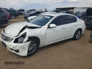 2007 Infiniti G35 G35x with VIN JNKBV61F97M811748, listed as a Copart auction lot 62670364 with 142,249 mi miles and Salvage Title. Bid and sale history available at DreamBid. Image 1.