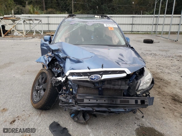 2017 Subaru Forester Premium with VIN JF2SJAGC3HH566812, listed as a Copart auction lot 81511514 with 0 mi miles and Salvage Title. Bid and sale history available at carsss.com. Image 5.