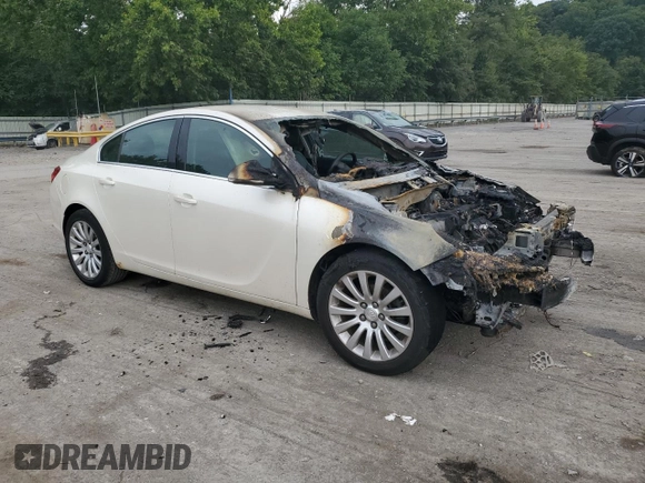 2012 Buick Regal with VIN 2G4GR5EK2C9138639, listed as a Copart auction lot 68005954 with Not Provided miles and Salvage Title. Bid and sale history available at carsss.com. Image 4.