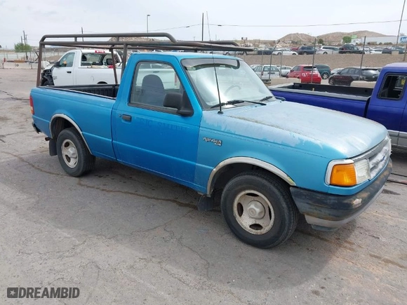 1995 Ford Ranger XLT with VIN 1FTCR10X7STA57755, listed as a IAAI auction lot 42023603 with 302,746 mi miles. Bid and sale history available at carsss.com. Image 1.