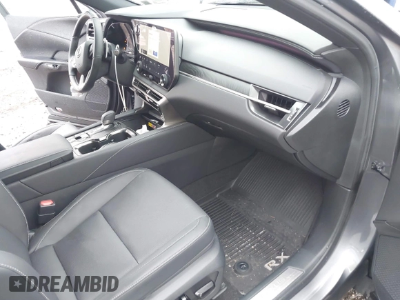 2023 Lexus RX 350h with VIN 2T2BBMCAXPC006429, listed as a IAAI auction lot 41924364 with 21,548 mi miles and . Bid and sale history available at DreamBid. Image 5.