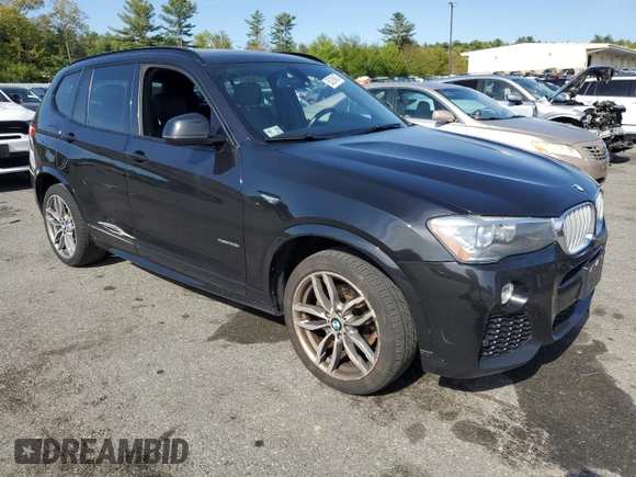 2017 BMW X3 xDrive28i z VIN 5UXWX9C30H0W73090, wystawiony jako Copart lot #56329455 z przebiegiem 138 863 mil mil oraz Szkoda całkowita • Salvage title. Historia ofert i sprzedaży dostępna na DreamBid. Obrazek 4.
