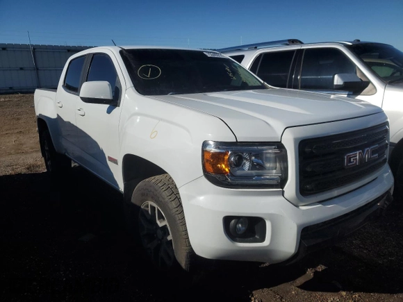 2018 GMC Canyon 4WD All Terrain w/Cloth with VIN 1GTG6CEN7J1242511, listed as a Copart auction lot 75346914 with 104,010 mi miles and Salvage Title. Bid and sale history available at carsss.com. Image 4.