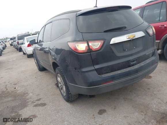 2015 Chevrolet Traverse LS with VIN 1GNKRFKD9FJ306769, listed as a IAAI auction lot 41927354 with 1 mi miles. Bid and sale history available at carsss.com. Image 3.