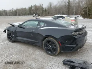 2019 Chevrolet Camaro 2LT with VIN 1G1FD1RS3K0142525, listed as a Copart auction lot 82621944 with 122,179 mi miles and Salvage Title. Bid and sale history available at carsss.com. Image 2.