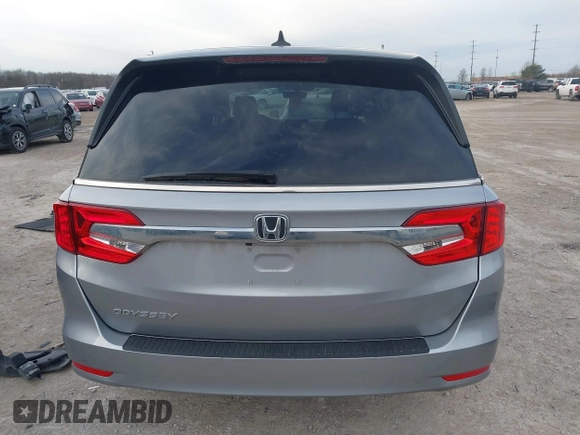 2018 Honda Odyssey EX-L z VIN 5FNRL6H72JB045639, wystawiony jako IAAI lot #41821993 z przebiegiem 60 737 mil mil oraz . Historia ofert i sprzedaży dostępna na DreamBid. Obrazek 17.