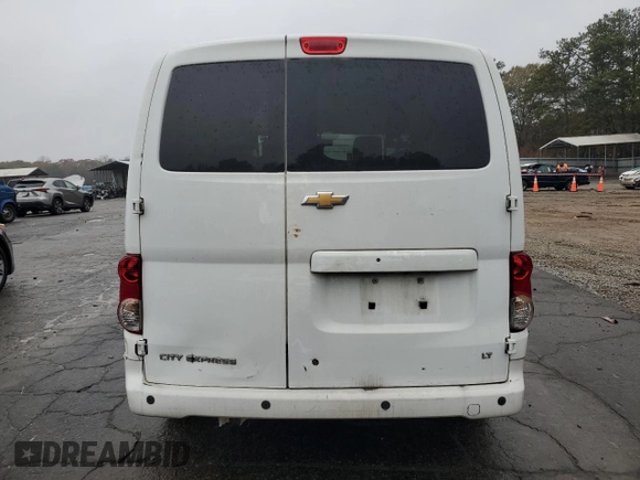 2015 Chevrolet City Express Cargo Van LT with VIN 3N63M0ZN3FK728748, listed as a Copart auction lot 82391574 with Not Provided miles and Salvage Title. Bid and sale history available at carsss.com. Image 6.