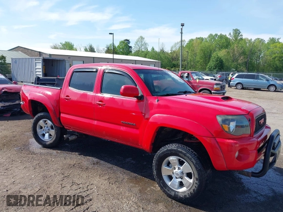 2007 Toyota Tacoma with VIN 5TELU42N97Z437684, listed as a IAAI auction lot 42087377 with 184,947 mi miles and . Bid and sale history available at DreamBid. Image 1.