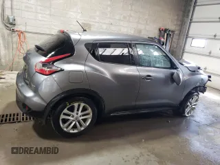 2015 Nissan Juke S with VIN JN8AF5MV4FT560296, listed as a Copart auction lot 53938395 with 171,618 mi miles and Salvage Title. Bid and sale history available at carsss.com. Image 3.